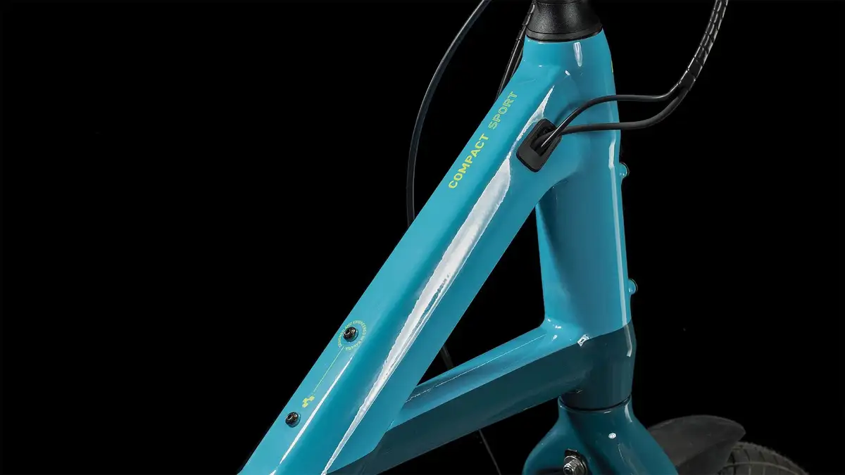 Cube COMPACT SPORT HYBRID 500 BLUE/LIME - Afbeelding 2
