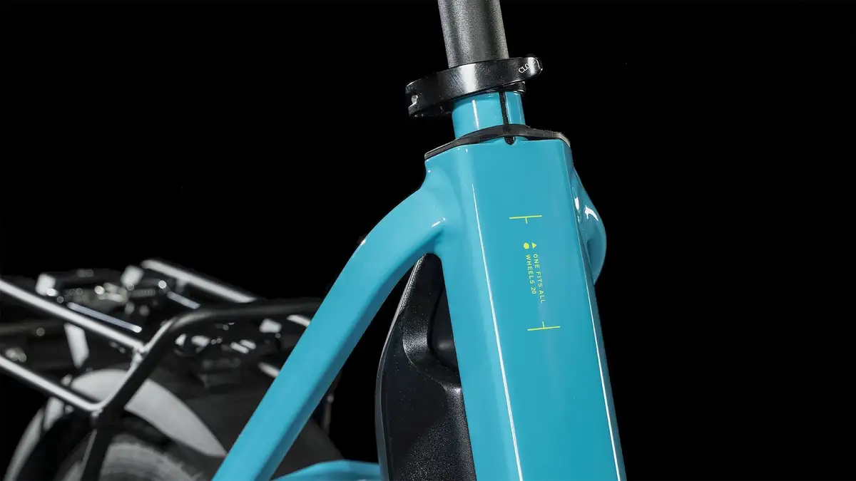 Cube COMPACT SPORT HYBRID 500 BLUE/LIME - Afbeelding 4