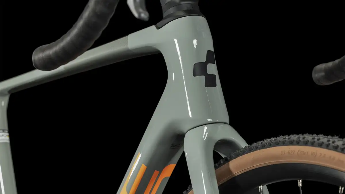 Cube CROSS RACE C:62 PRO SWAMPGREY/ORANGE - Image 3