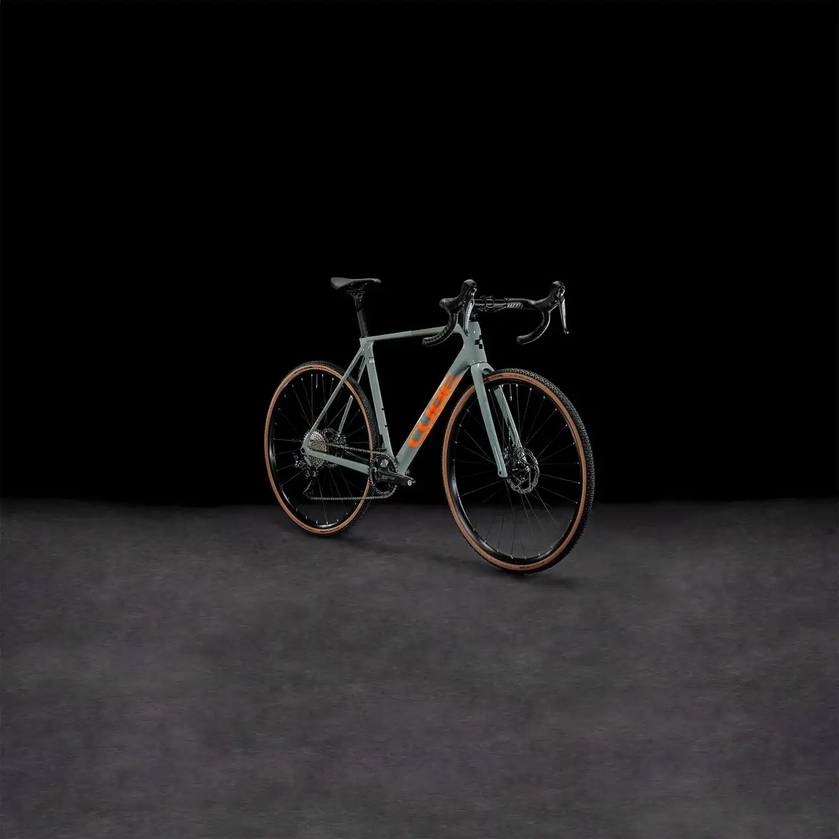 Cube CROSS RACE C:62 PRO SWAMPGREY/ORANGE - Image 8