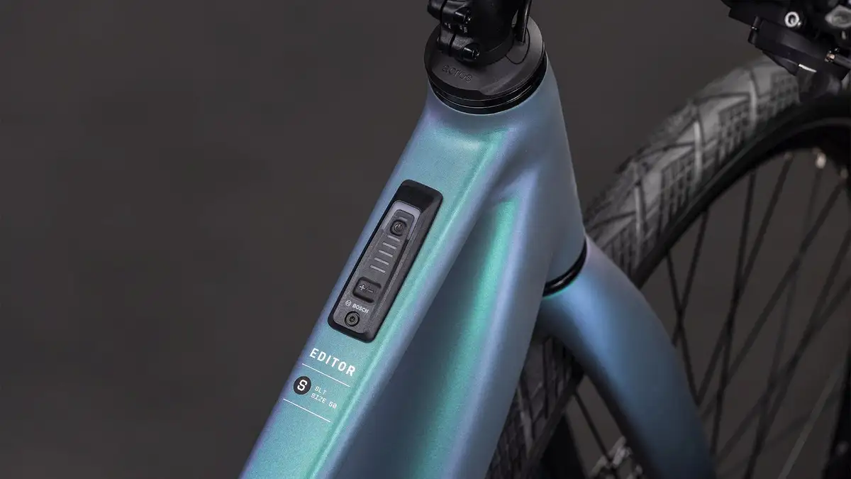 Cube EDITOR HYBRID SLT 400X SMARAGDGREY/PRISM - Afbeelding 2