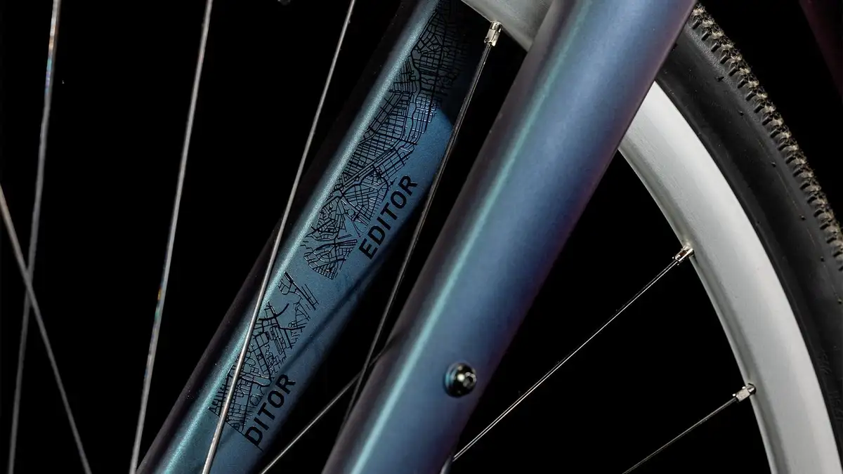 Cube EDITOR METALBLUE/BLACK - Afbeelding 6