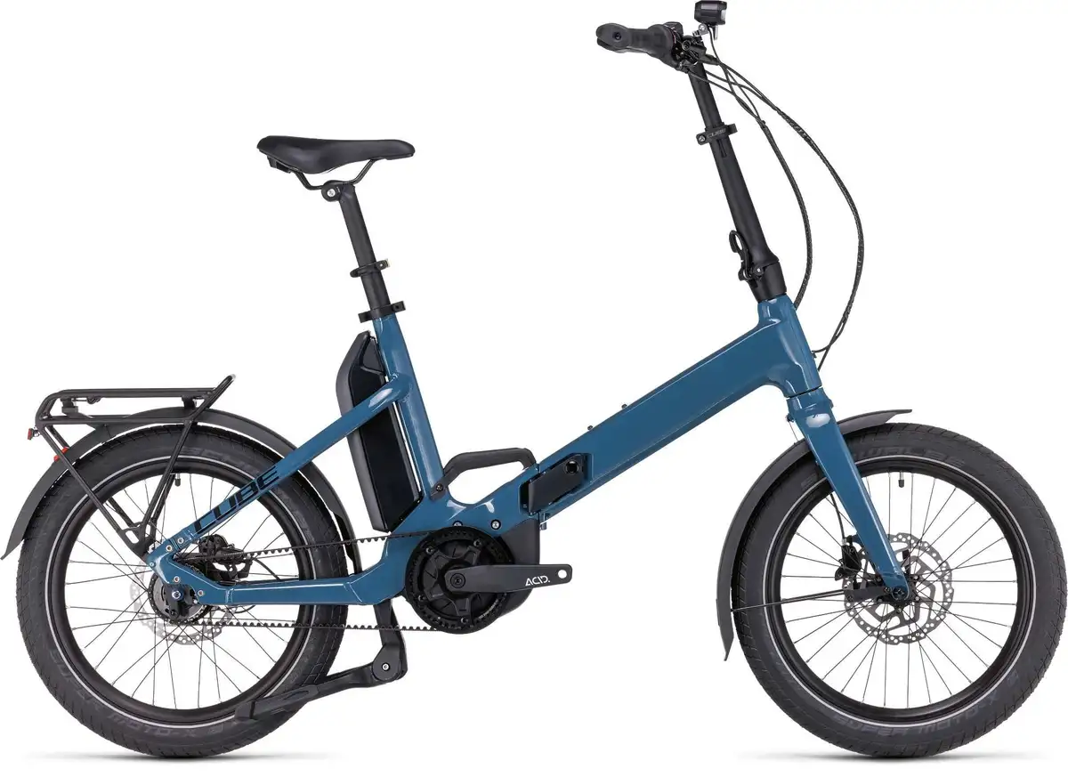Cube FOLD HYBRID 500 DARKBLUE/BLACK - Afbeelding 1