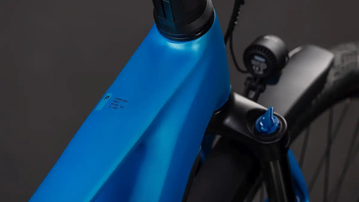 Cube KATHMANDU HYBRID COMFORT PRO 800 AZURE/BLACK - Afbeelding 2
