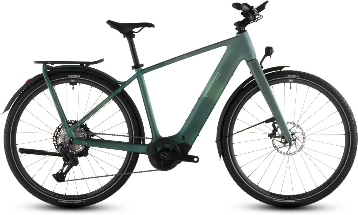 Cube KATHMANDU HYBRID C:62 SLT 400X SEAFOAM/CHROME - Afbeelding 1