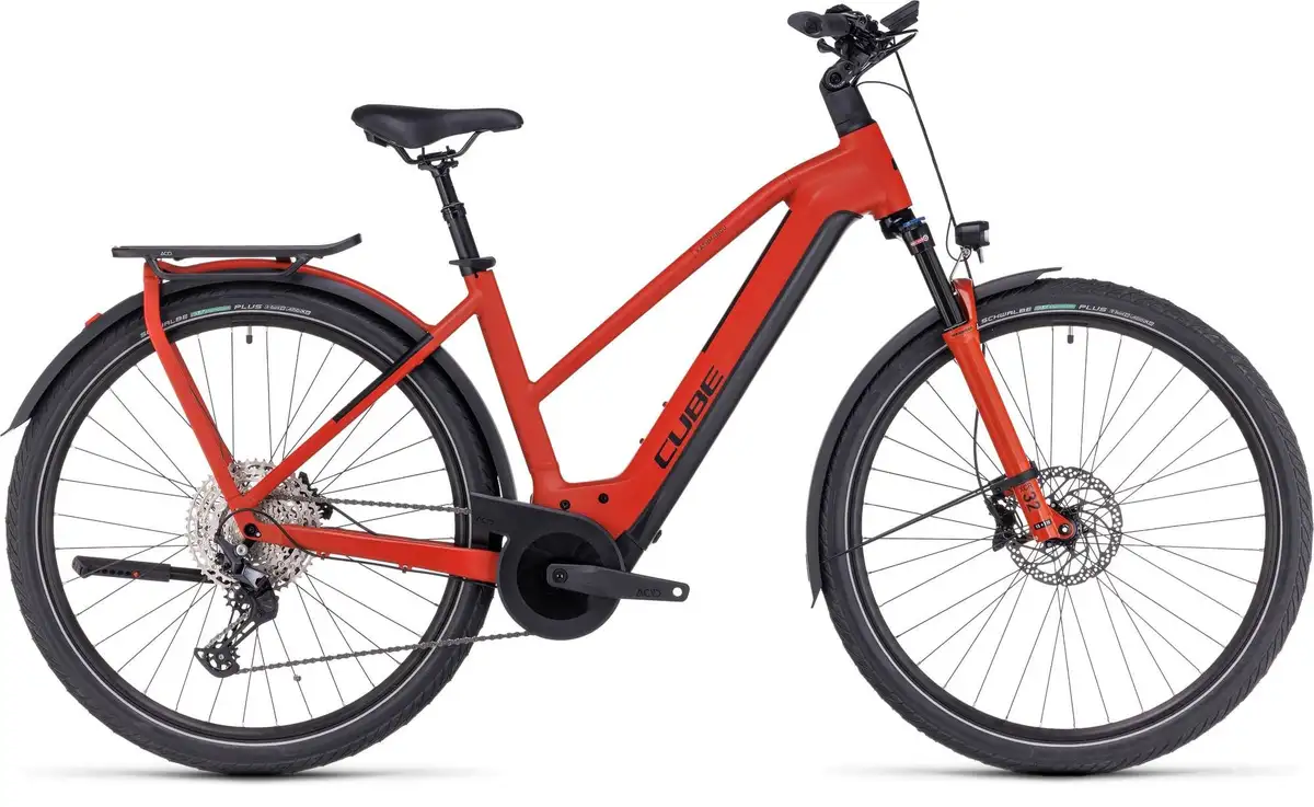 Cube KATHMANDU HYBRID EXC 750 RED/BLACK - Afbeelding 1