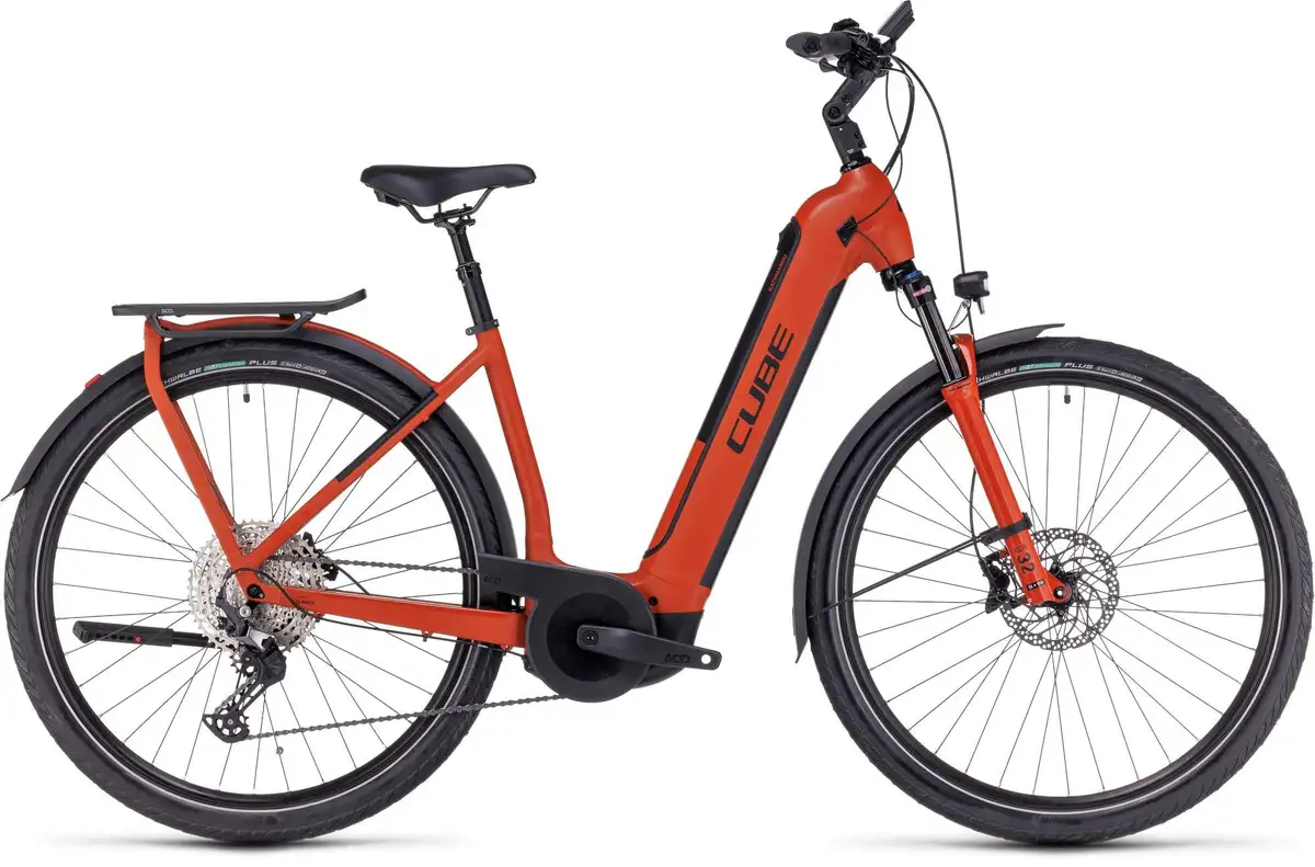 Cube KATHMANDU HYBRID EXC 750 RED/BLACK - Afbeelding 1