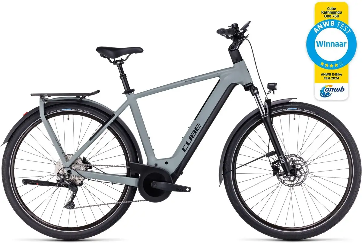 Cube KATHMANDU HYBRID ONE 750 SWAMPGREY - Afbeelding 1