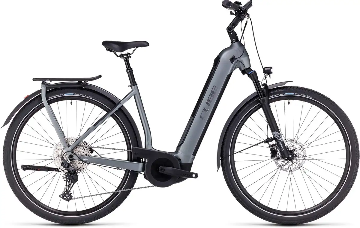 Cube KATHMANDU HYBRID PRO 750 FLASHGREY/BLACK - Afbeelding 1