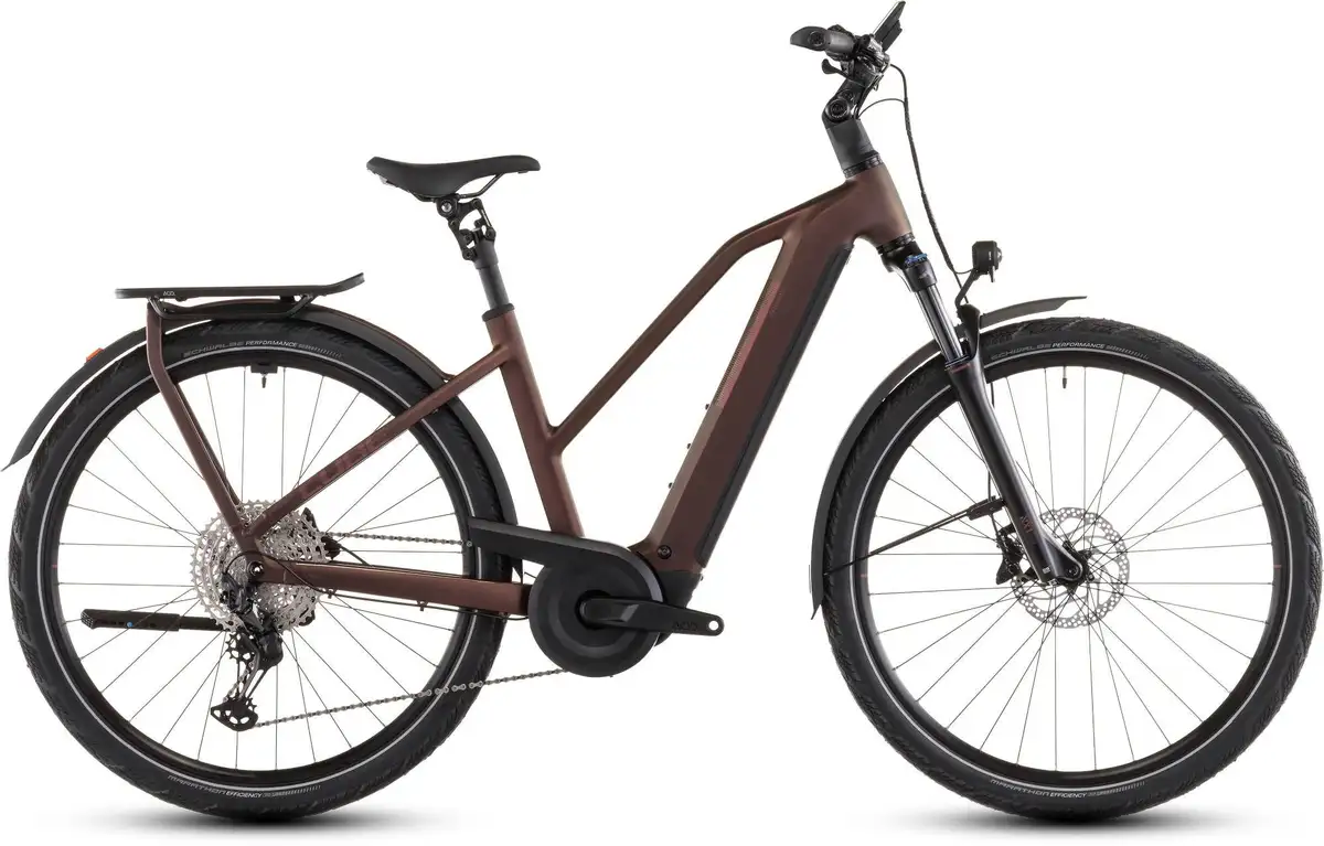 Cube KATHMANDU HYBRID PRO 800 SUNGLOW/CHROME - Afbeelding 1