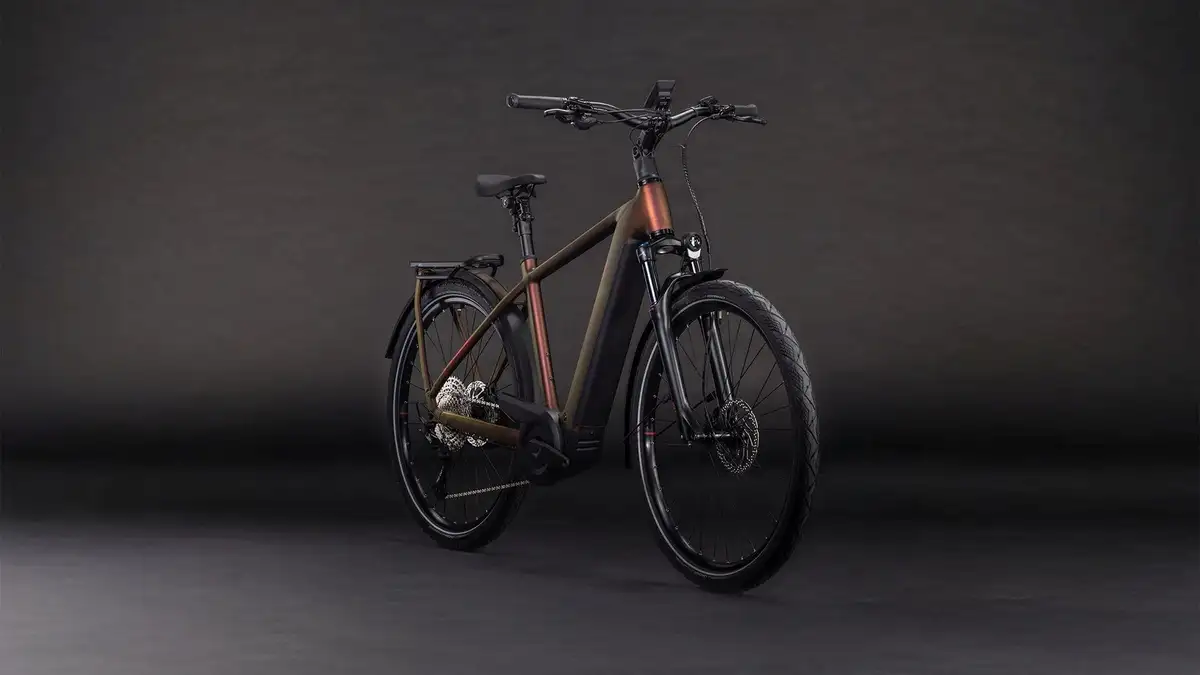 Cube KATHMANDU HYBRID PRO 800 SUNGLOW/CHROME - Afbeelding 7