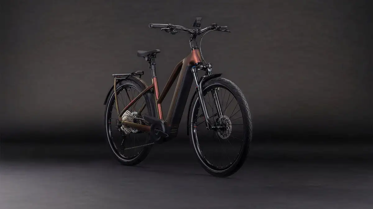 Cube KATHMANDU HYBRID PRO 800 SUNGLOW/CHROME - Afbeelding 7