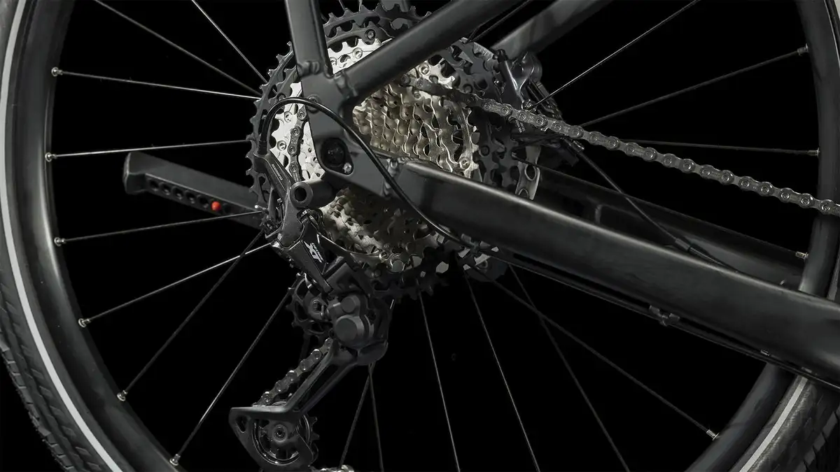 Cube KATHMANDU HYBRID SLT 750 BLACK/METAL - Afbeelding 4