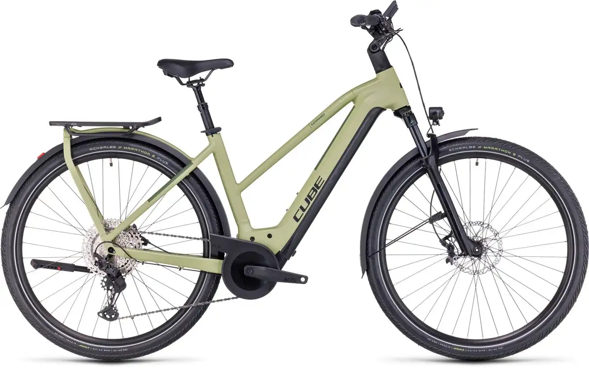 Cube KATHMANDU HYBRID SLX 750 GREEN/OLIVE - Afbeelding 1