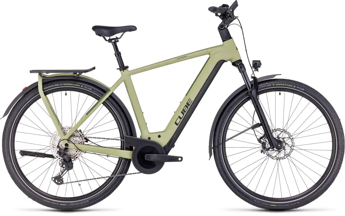 Cube KATHMANDU HYBRID SLX 750 GREEN/OLIVE - Afbeelding 1