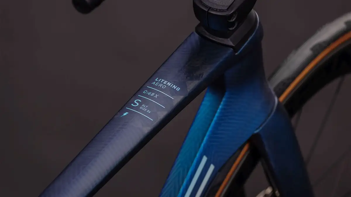 Cube LITENING AERO C:68X SLT ATLANTISGRID/ICE - Afbeelding 2