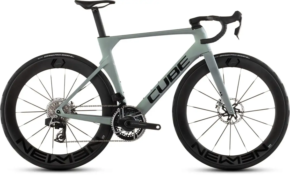 Cube LITENING AERO C:68X SLX SEAGREY/BLACK - Afbeelding 1