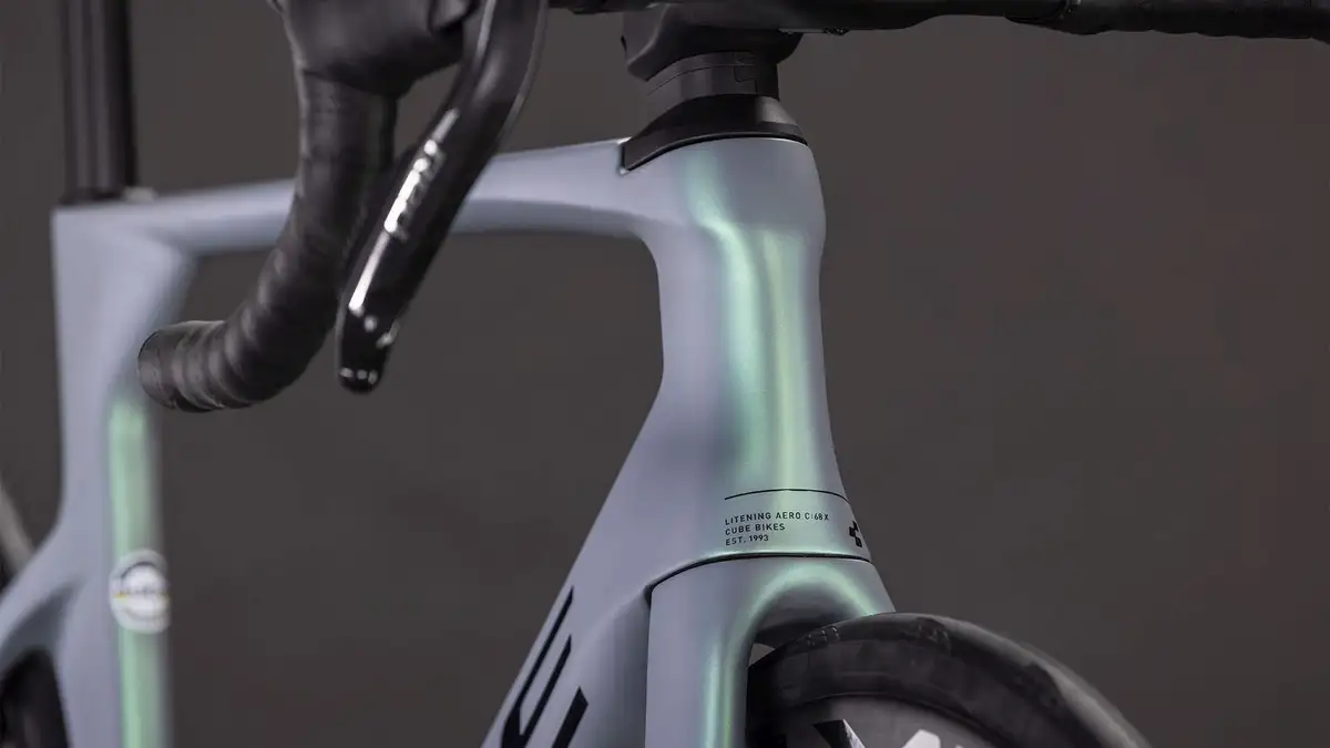 Cube LITENING AERO C:68X SLX SEAGREY/BLACK - Afbeelding 7
