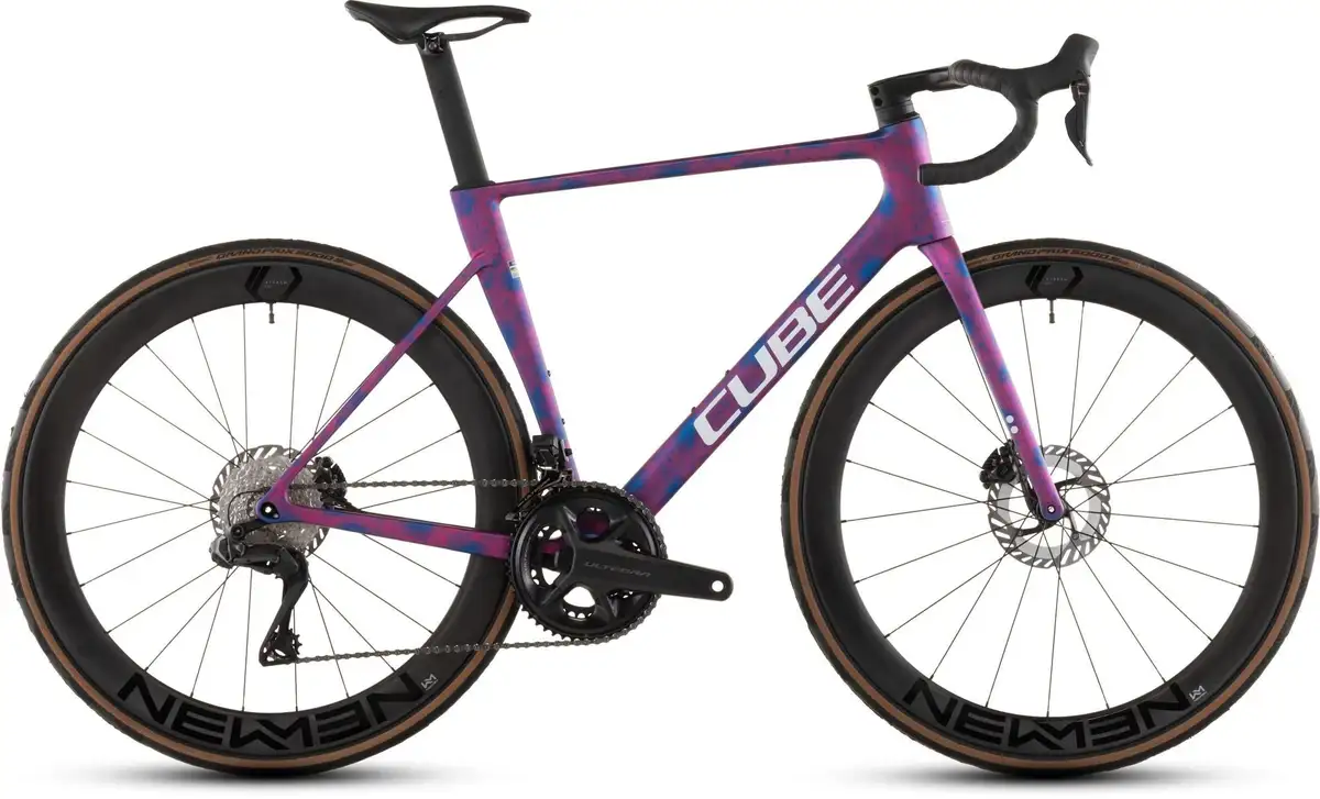 Cube LITENING AIR C:68X RACE DAZZLEPINK/BLUE - Afbeelding 1