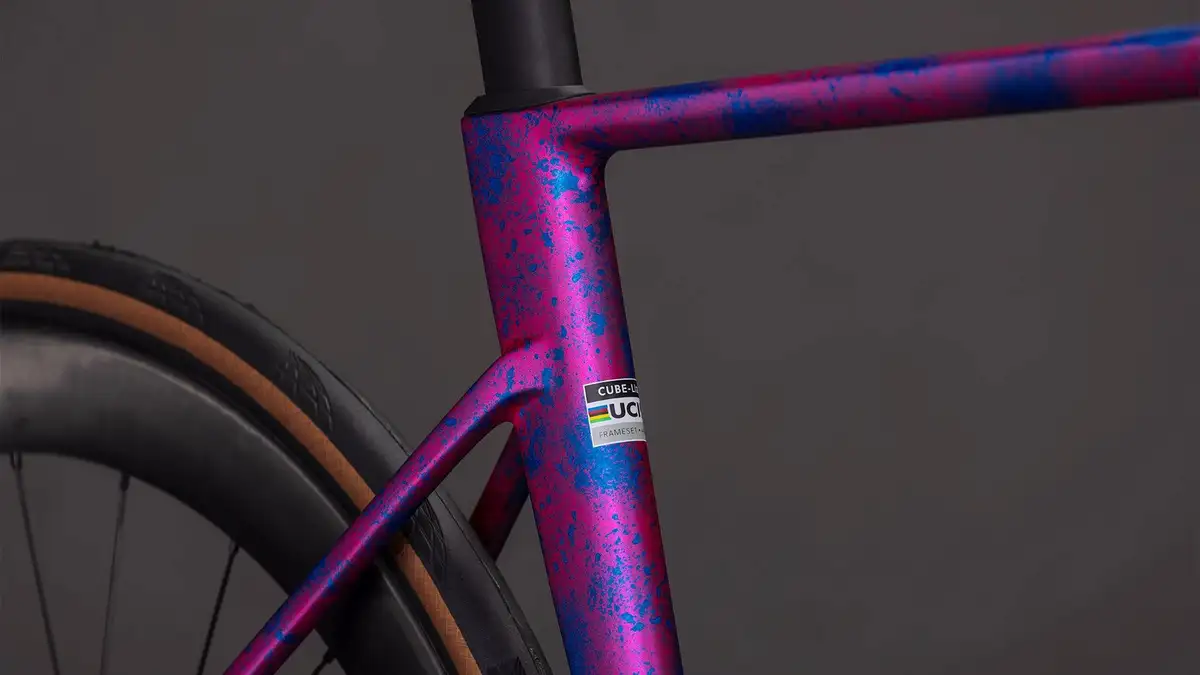 Cube LITENING AIR C:68X RACE DAZZLEPINK/BLUE - Afbeelding 7