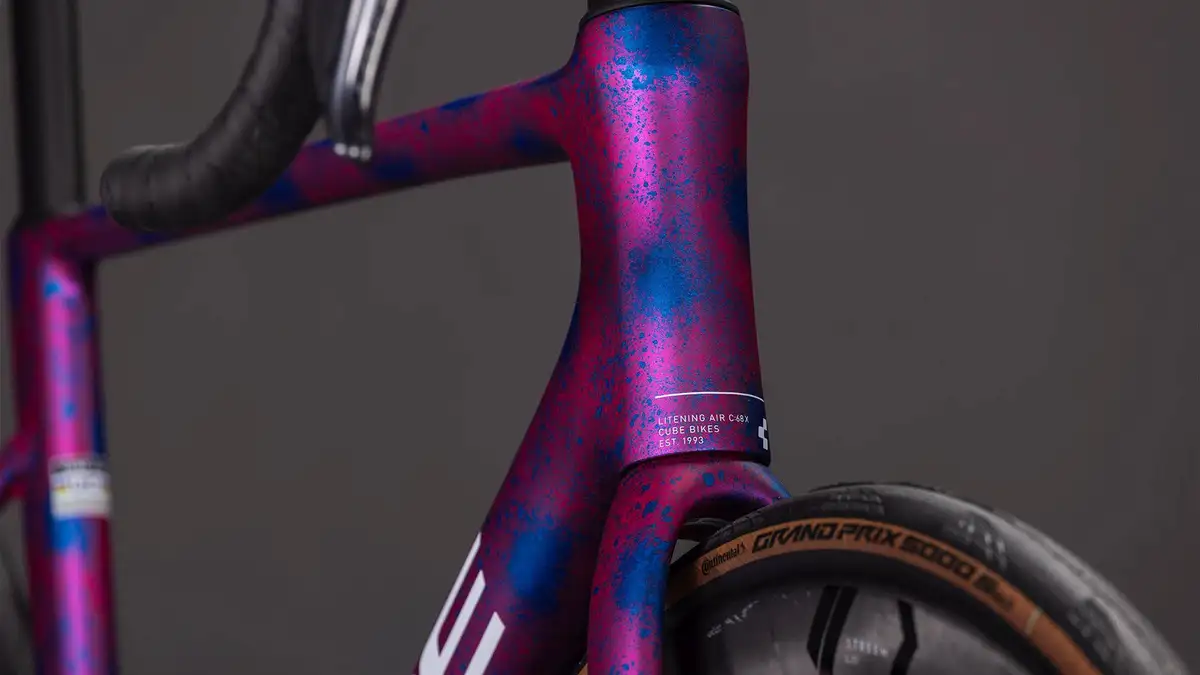 Cube LITENING AIR C:68X RACE DAZZLEPINK/BLUE - Afbeelding 8