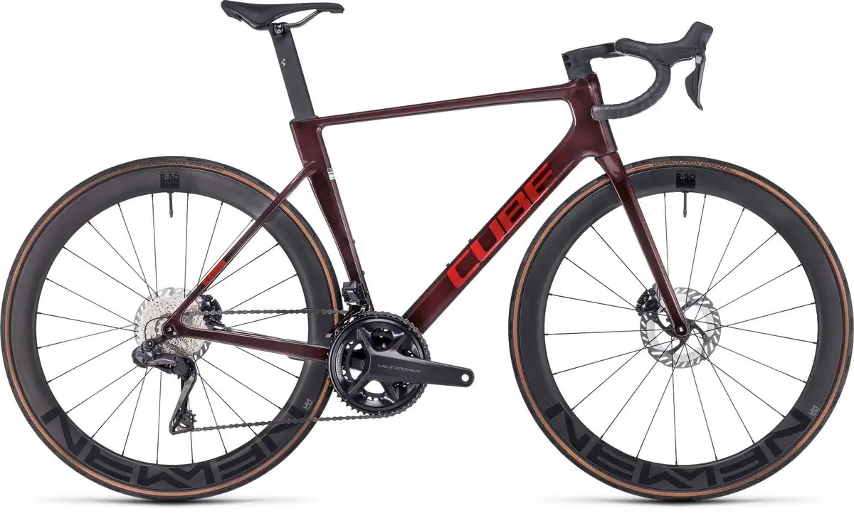 Cube LITENING AIR C:68X RACE LIQUIDRED/CARBON - Afbeelding 1
