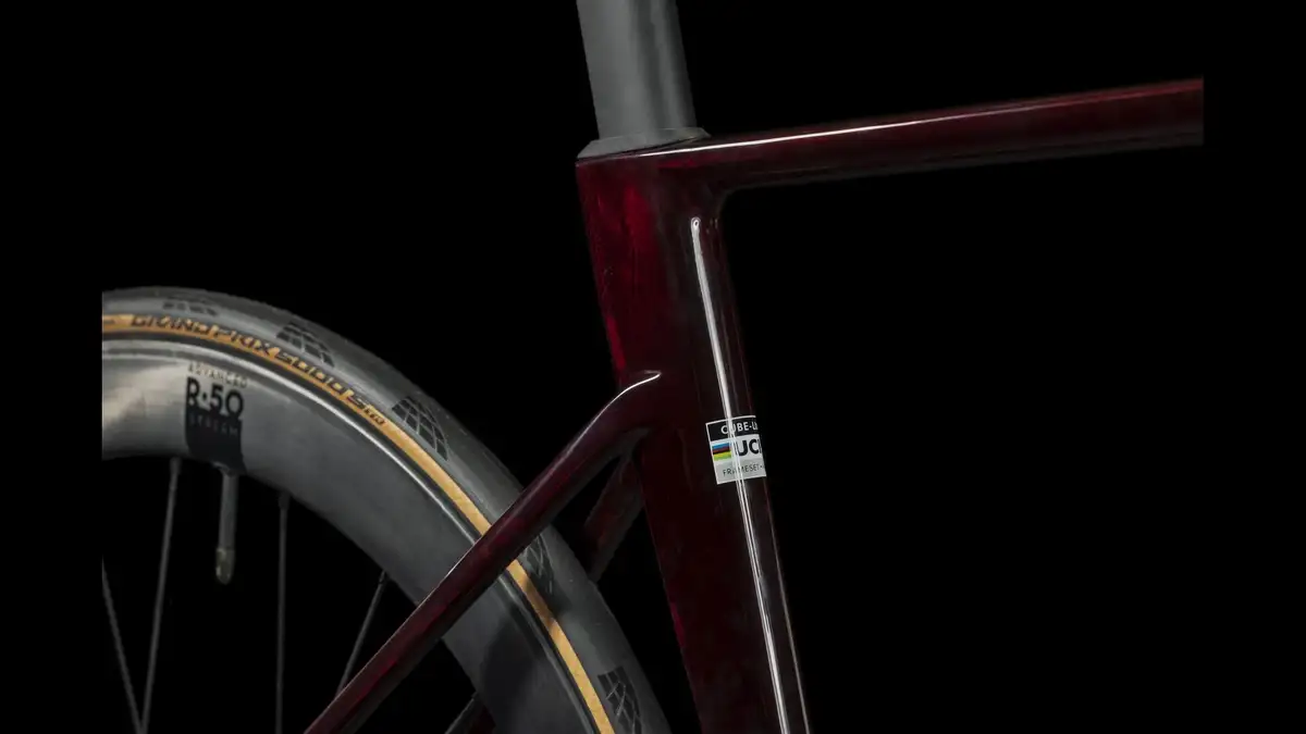 Cube LITENING AIR C:68X RACE LIQUIDRED/CARBON - Afbeelding 4