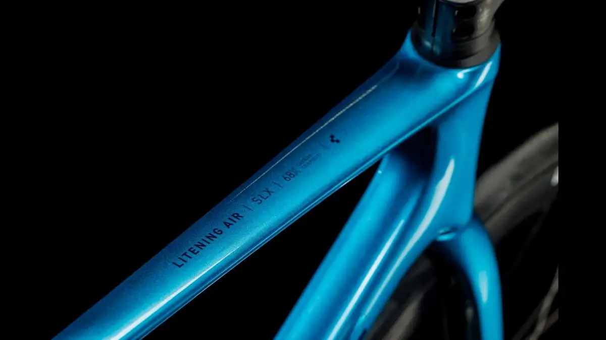 Cube LITENING AIR C:68X SLX ELECTRICBLUE/BLUE - Afbeelding 2