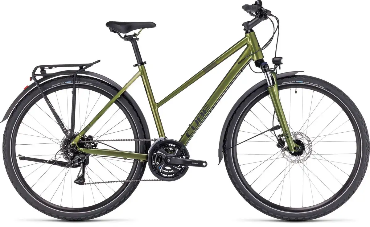 Cube NATURE ALLROAD SHINYMOSS/BLACK - Afbeelding 1