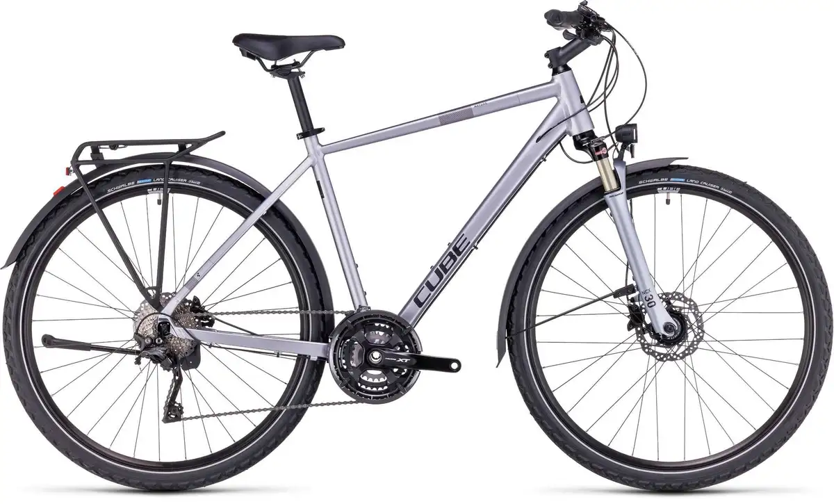 Cube NATURE EXC ALLROAD POLARSILVER/BLACK - Afbeelding 1