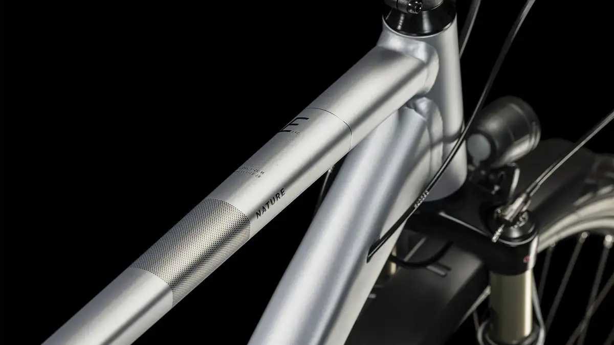 Cube NATURE EXC ALLROAD POLARSILVER/BLACK - Afbeelding 2