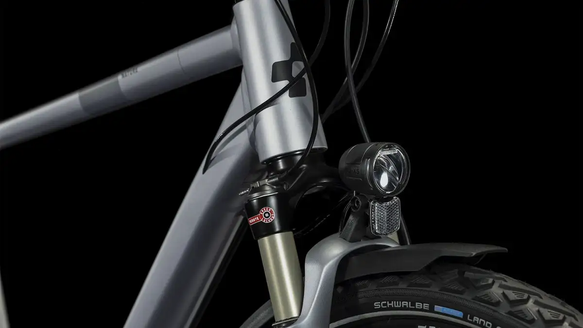 Cube NATURE EXC ALLROAD POLARSILVER/BLACK - Afbeelding 5