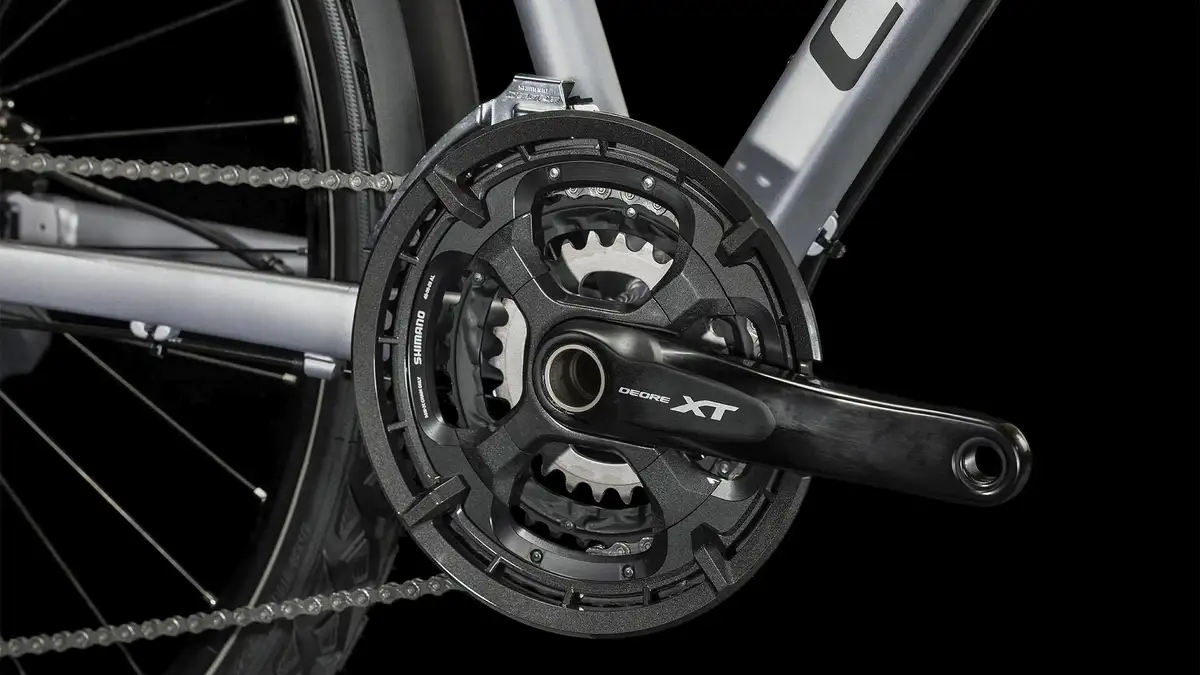 Cube NATURE EXC ALLROAD POLARSILVER/BLACK - Afbeelding 5