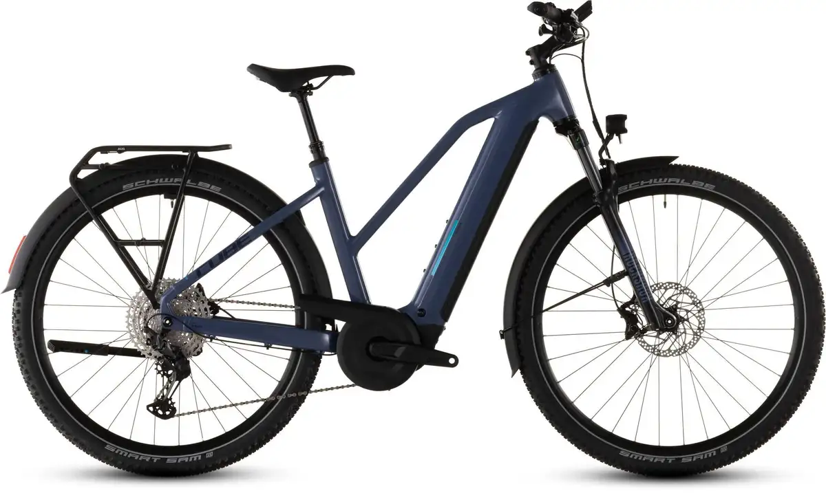 Cube NURIDE HYBRID EXC 800 JEANSBLUE/BLUE - Afbeelding 1