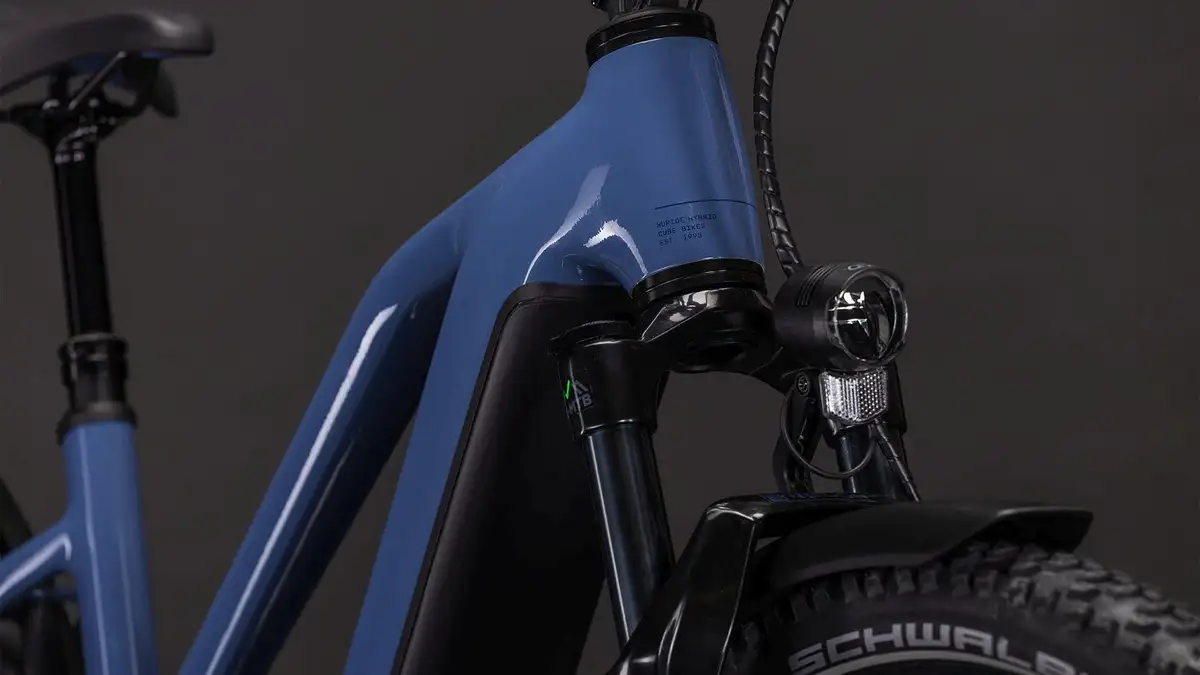 Cube NURIDE HYBRID EXC 800 JEANSBLUE/BLUE - Afbeelding 6