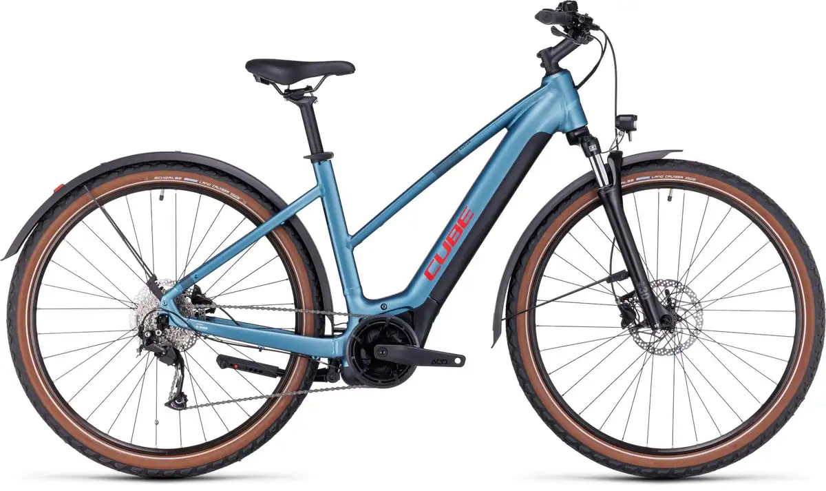 Cube NURIDE HYBRID PERF 500 ALLROAD METALBLUE - Afbeelding 1