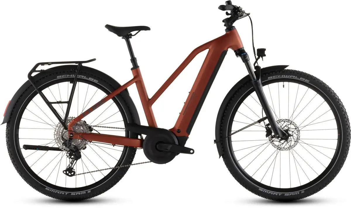 Cube NURIDE HYBRID PRO 600 CHILLI/BLACK - Afbeelding 1