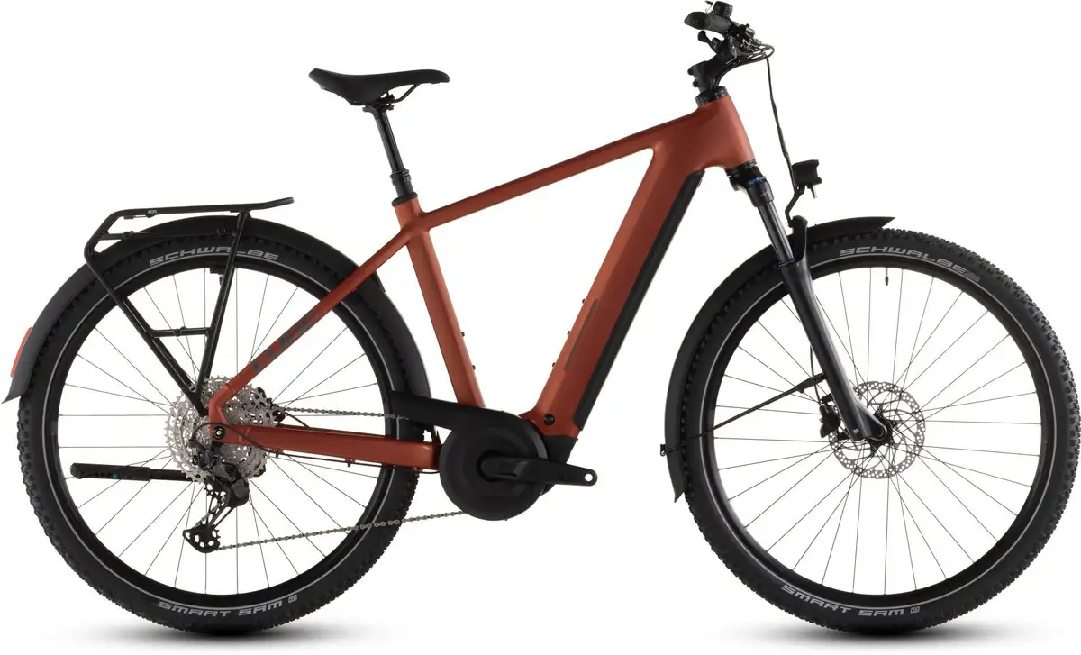 Cube NURIDE HYBRID PRO 600 CHILLI/BLACK - Afbeelding 1