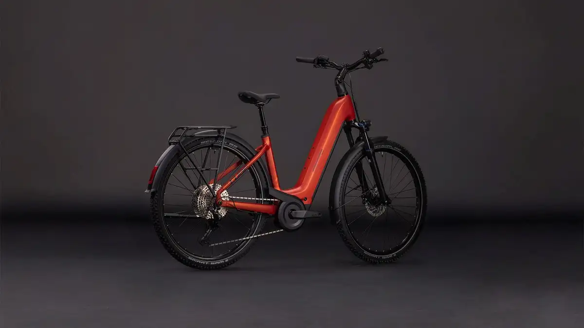 Cube NURIDE HYBRID PRO 600 CHILLI/BLACK - Afbeelding 8