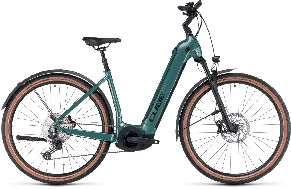 Cube NURIDE HYBRID SLX 750 ALLROAD VERDE/BLK - Afbeelding 1