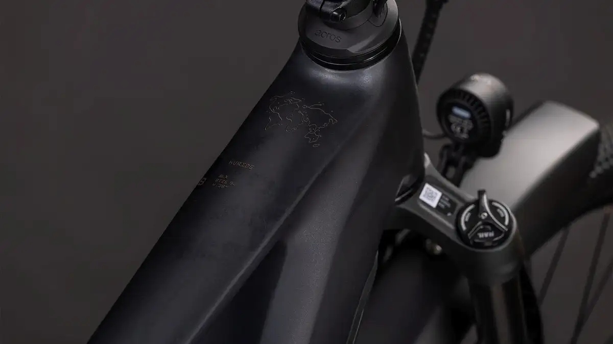 Cube NURIDE HYBRID SLX 800 BLACK/GOLD - Afbeelding 2