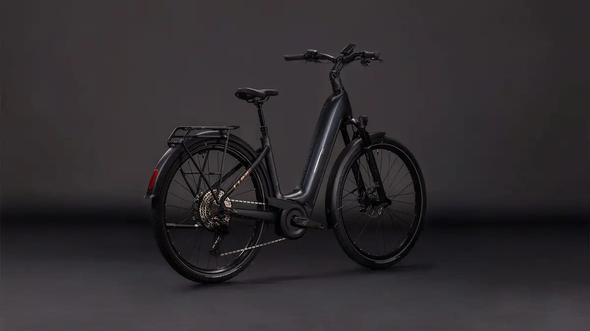 Cube NURIDE HYBRID SLX 800 BLACK/GOLD - Afbeelding 7