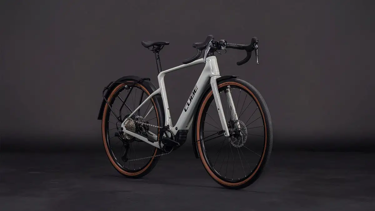 Cube NUROAD HYBRID C:62 RACE 400X REEDBEIGE/BLACK - Afbeelding 7