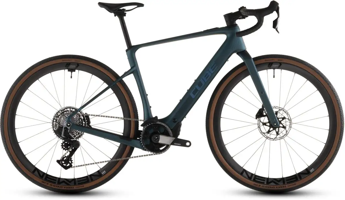 Cube NUROAD HYBRID C:62 SLT 400X ROYALGREEN/CRISSCROSS - Afbeelding 1