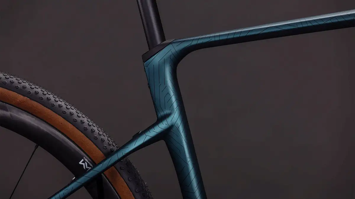Cube NUROAD HYBRID C:62 SLT 400X ROYALGREEN/CRISSCROSS - Afbeelding 5