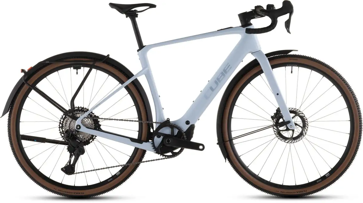 Cube NUROAD HYBRID C:62 SLX 400X ICEBLUE/PRISM - Afbeelding 1