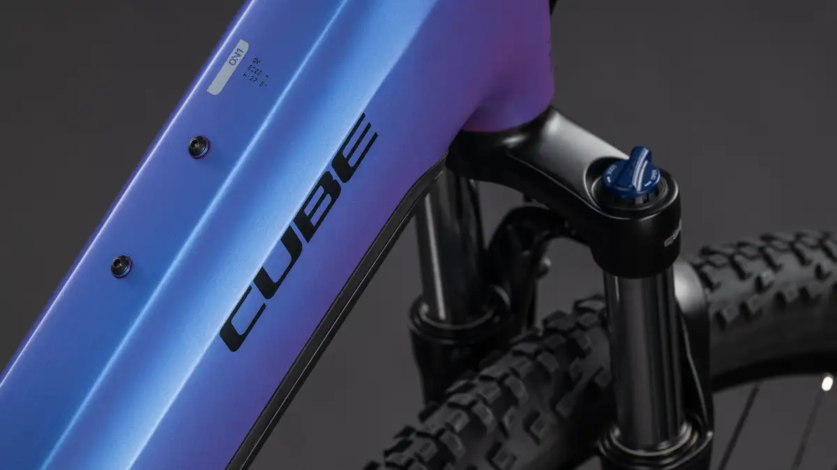 Cube REACTION HYBRID ONE 600 BLUEIRIS/REFLECT - Afbeelding 2