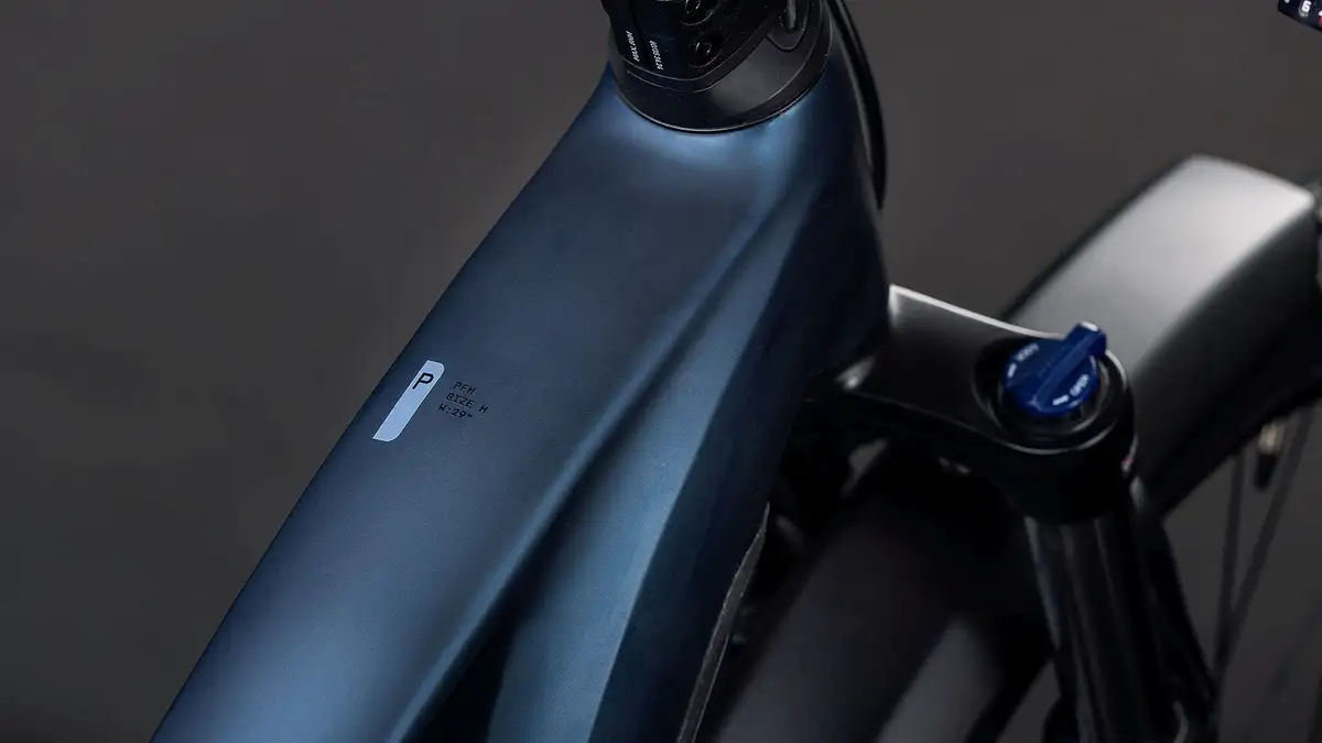 Cube REACTION HYBRID PERFORMANCE 600 FE INDIGOBLUE/REFLEX - Afbeelding 2