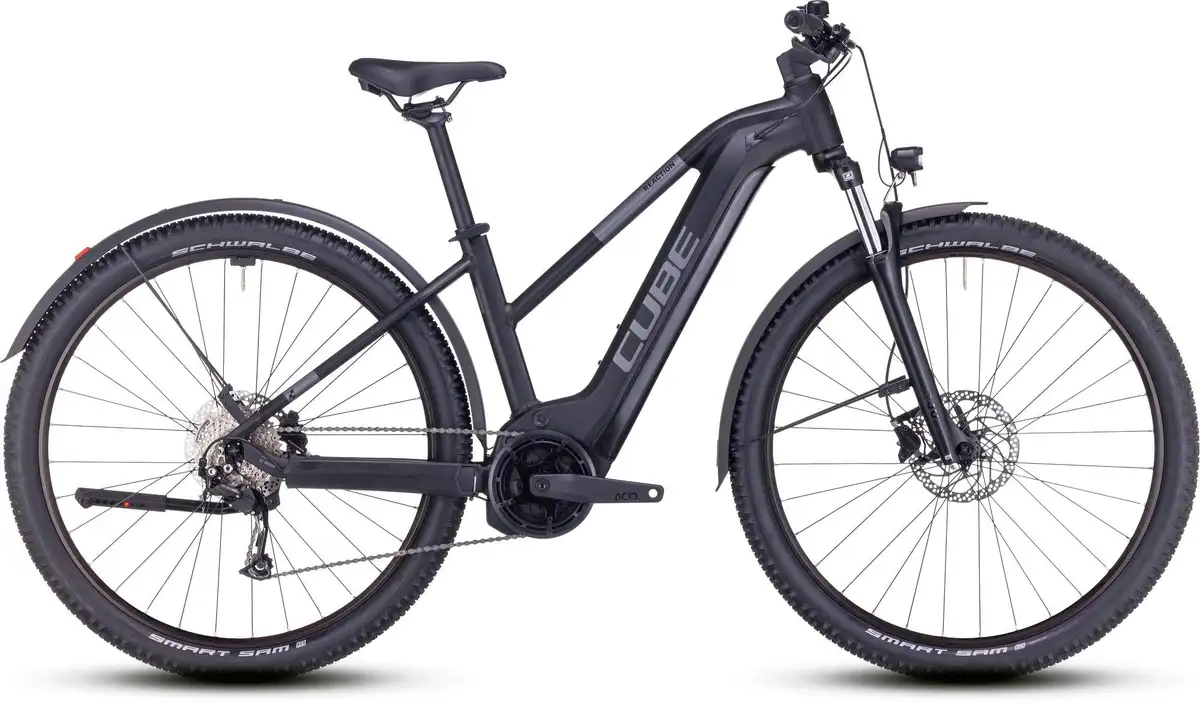 Cube REACTION HYBRID PERF 500 ALLROAD BLK/GRY - Afbeelding 1