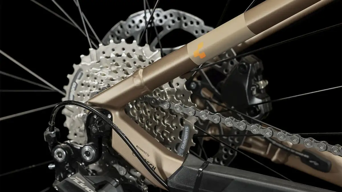 Cube REACTION HYBRID PERF 500 METALLICBROWN - Afbeelding 6